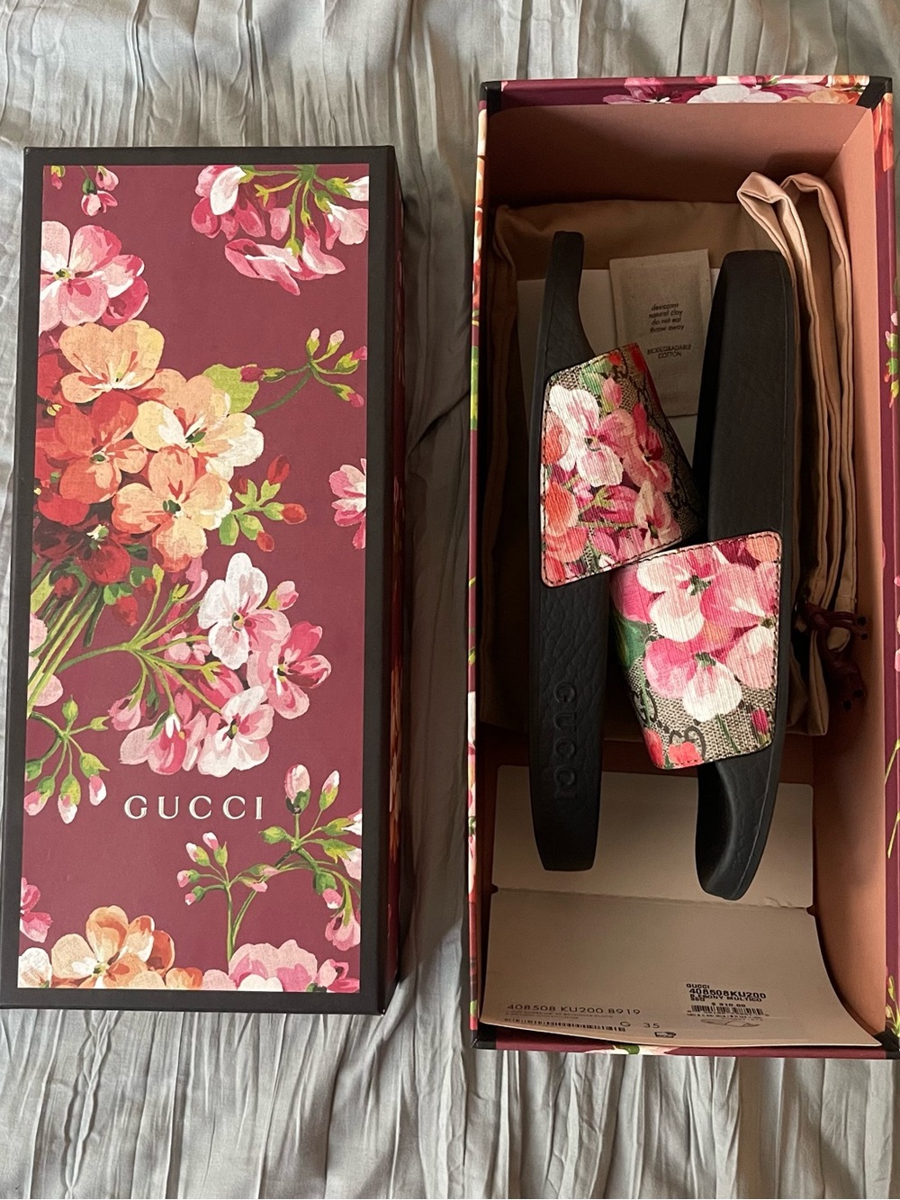 Gucci Slides - All NEW packaging.